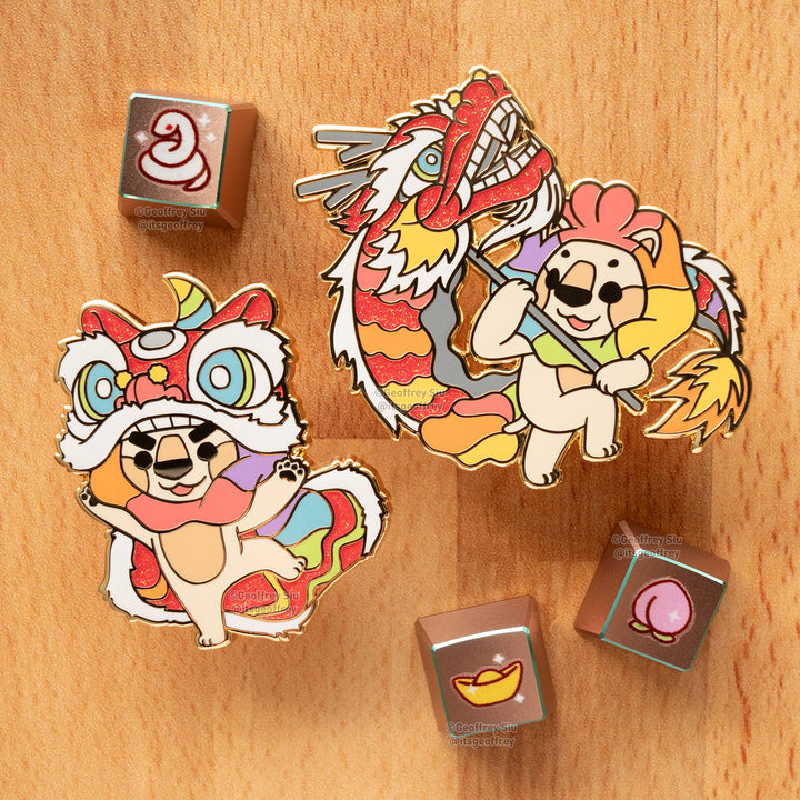 Dragon Adam Hard Enamel Pin (Limited Edition)