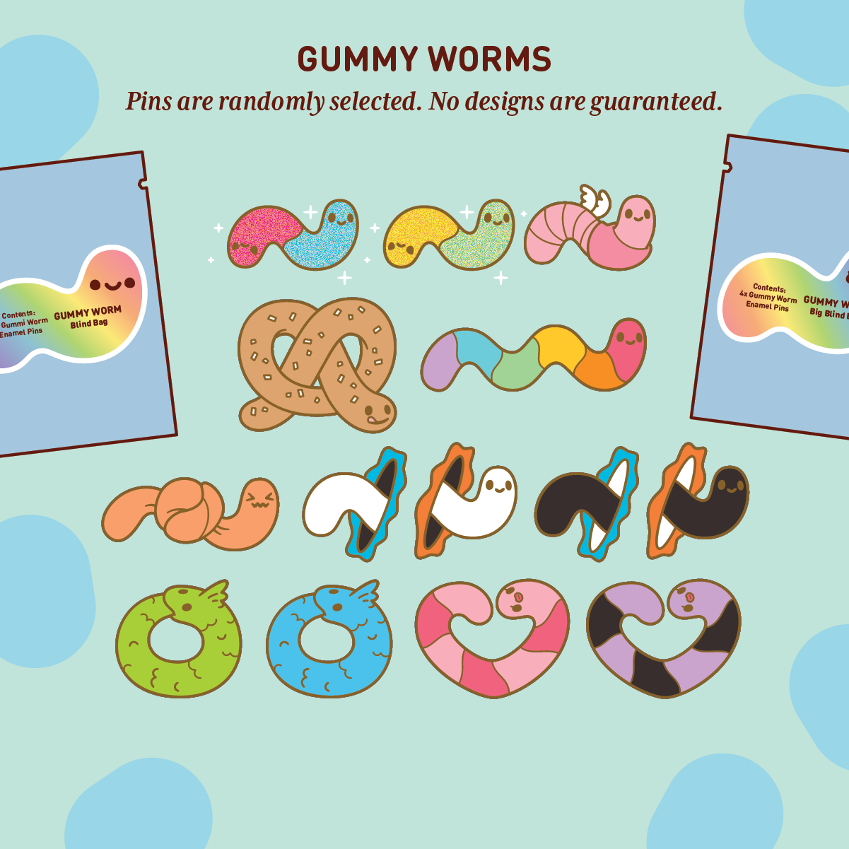 Gummy Pin Blind Bags