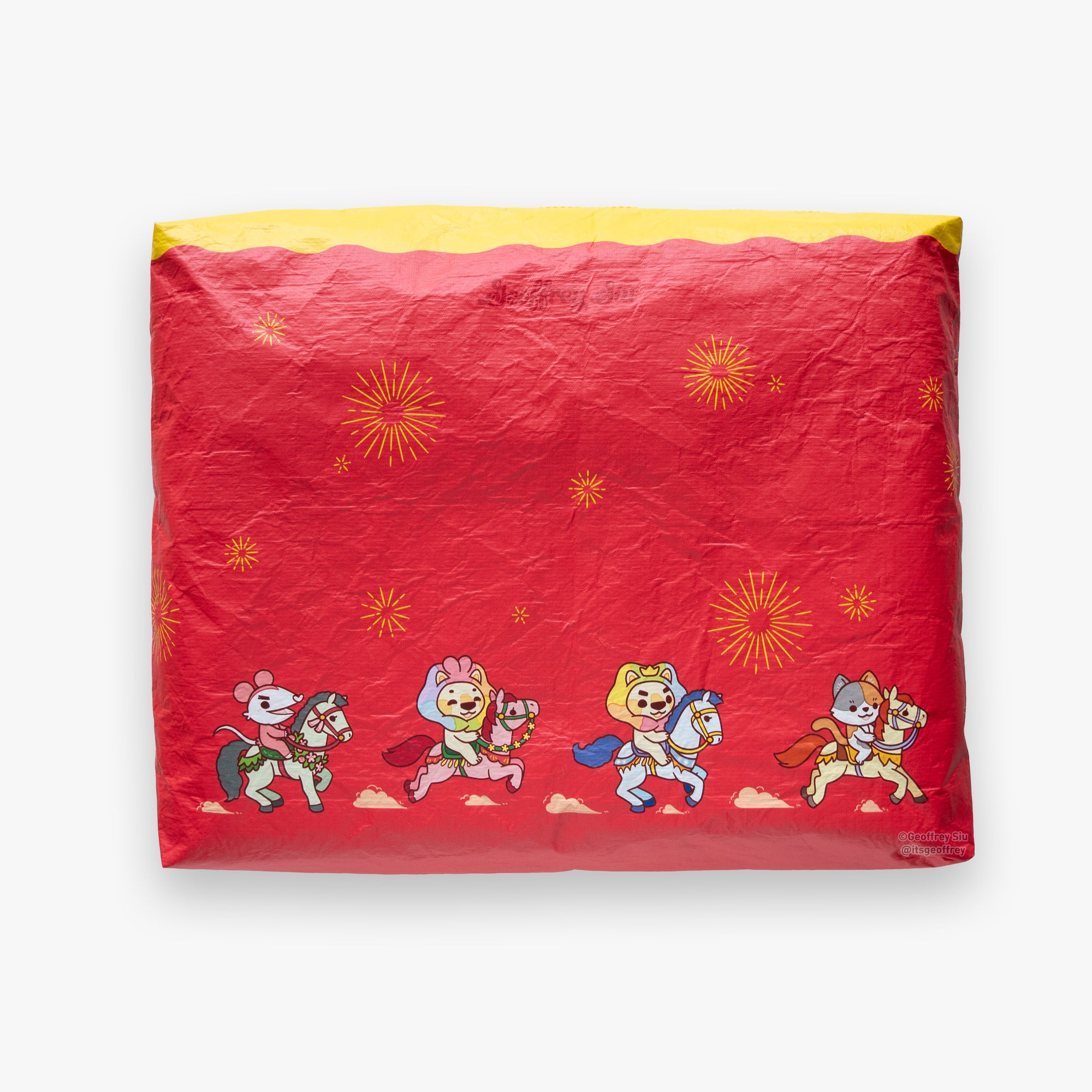2026 Lunar New Year Tyvek Bag (BAG ONLY) – Geoffrey Siu Art LLC