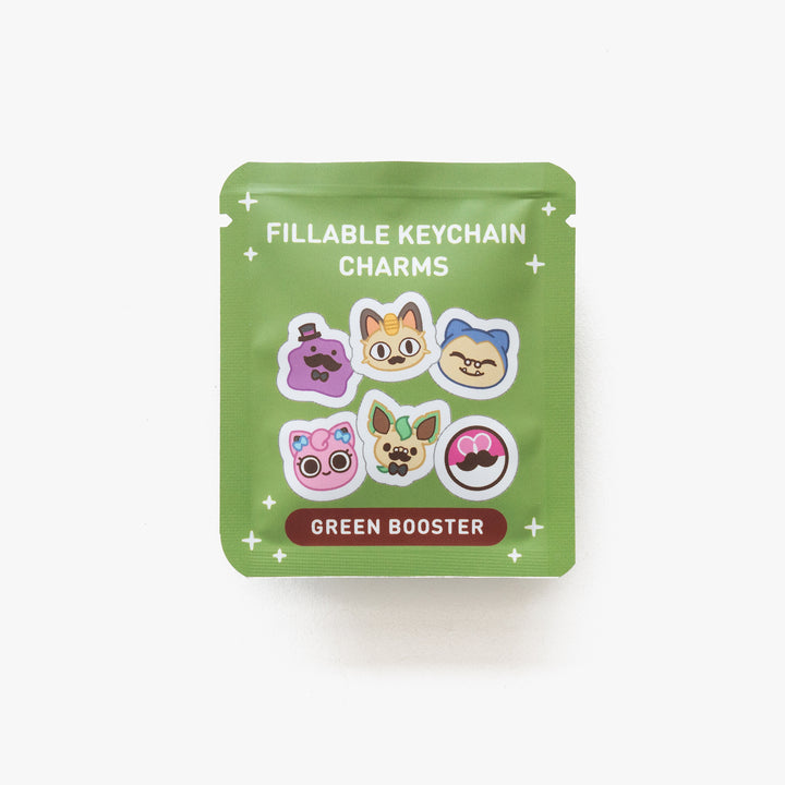 Gentlemon Fillable Keychain Charms Blind Booster Packs