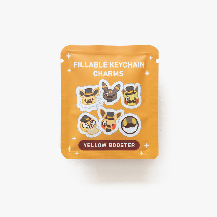 Gentlemon Fillable Keychain Charms Blind Booster Packs