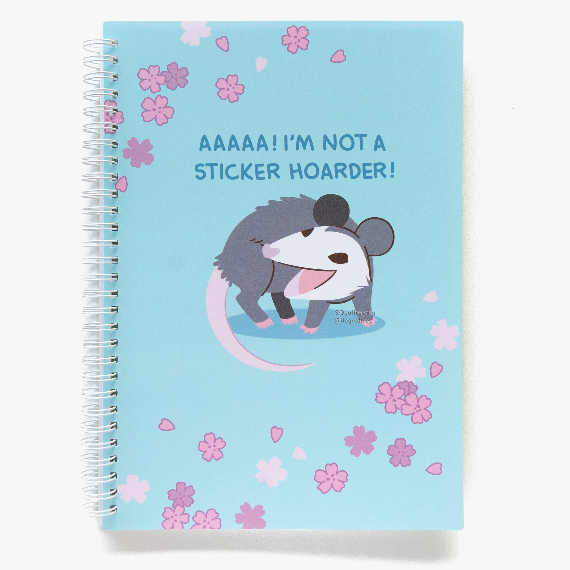 LG Cherry 'Possum Reusable Sticker Book – Geoffrey Siu Art
