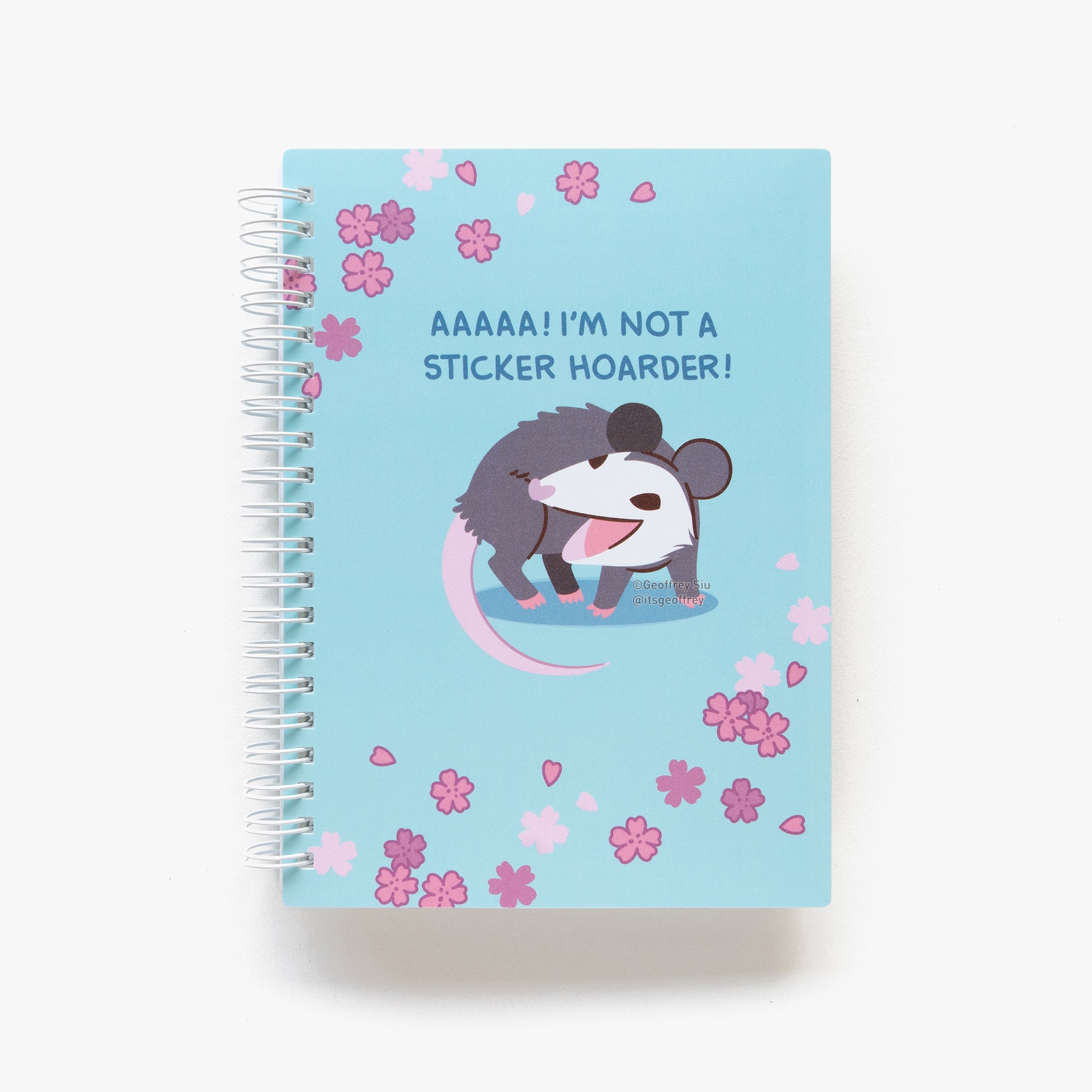MD Cherry 'Possum Reusable Sticker Book – Geoffrey Siu Art
