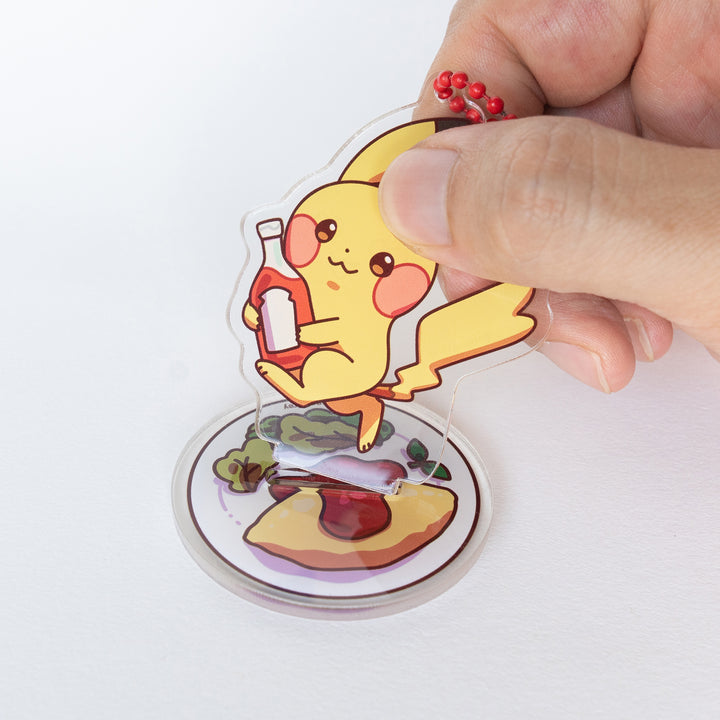 Pika Keychain & Stand (2.5")