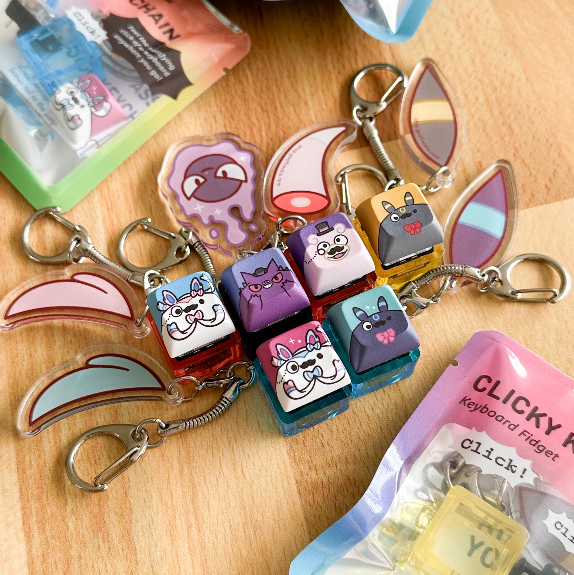 Clicky Keychains Series 3