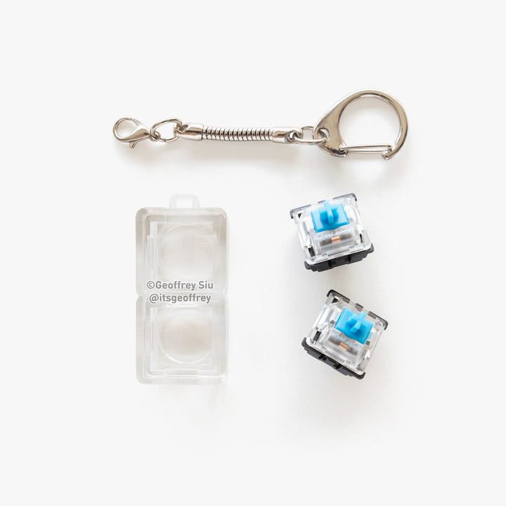 Clicky Keychain Housings + Switches (No Key Caps)
