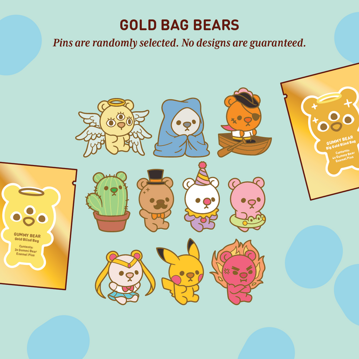 Gummy Pin Blind Bags