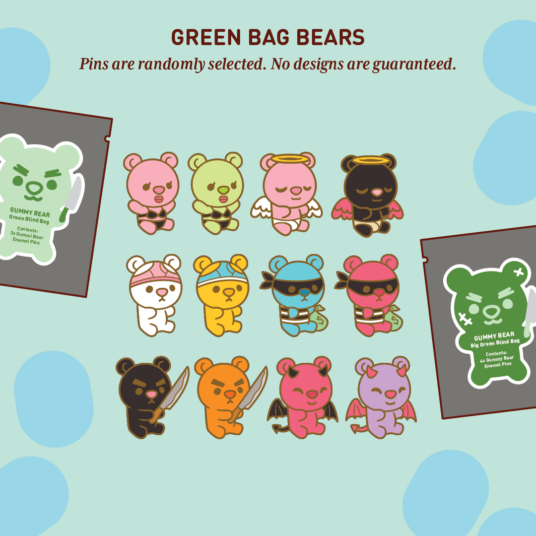 Gummy Pin Blind Bags
