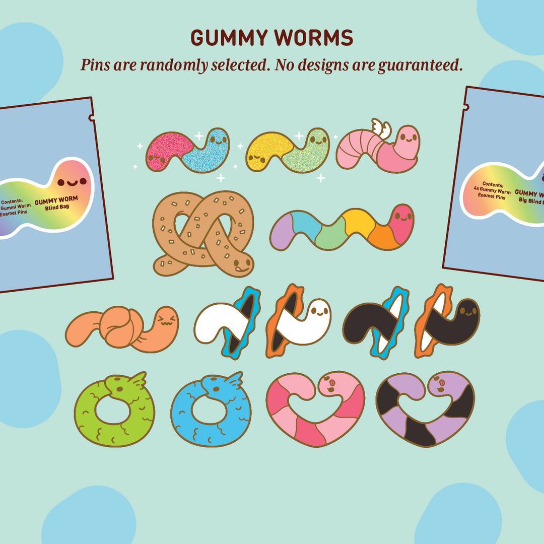 Gummy Pin Blind Bags