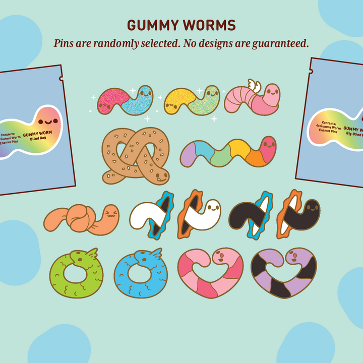 Gummy Pin Blind Bags