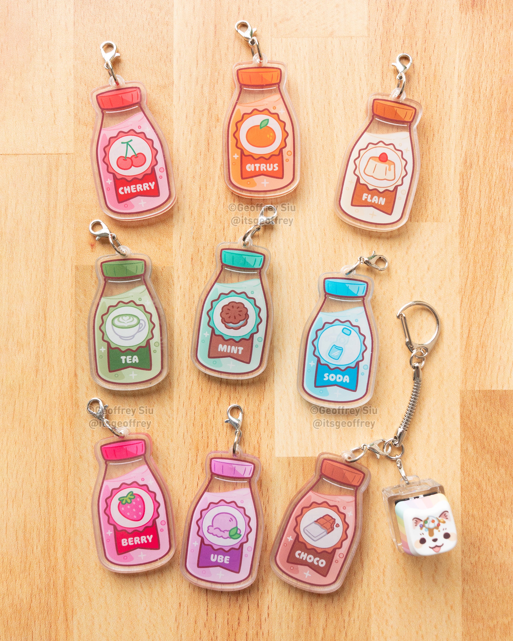 Series 4 Creamy Clicky Keychain Blind Bag