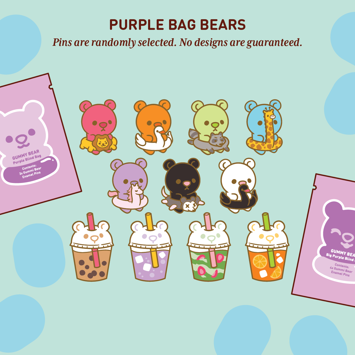 Gummy Pin Blind Bags