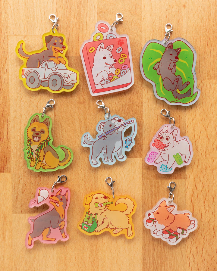 Geoffrey Siu x Dis-and-Bark Clicky Keychain Blind Bag