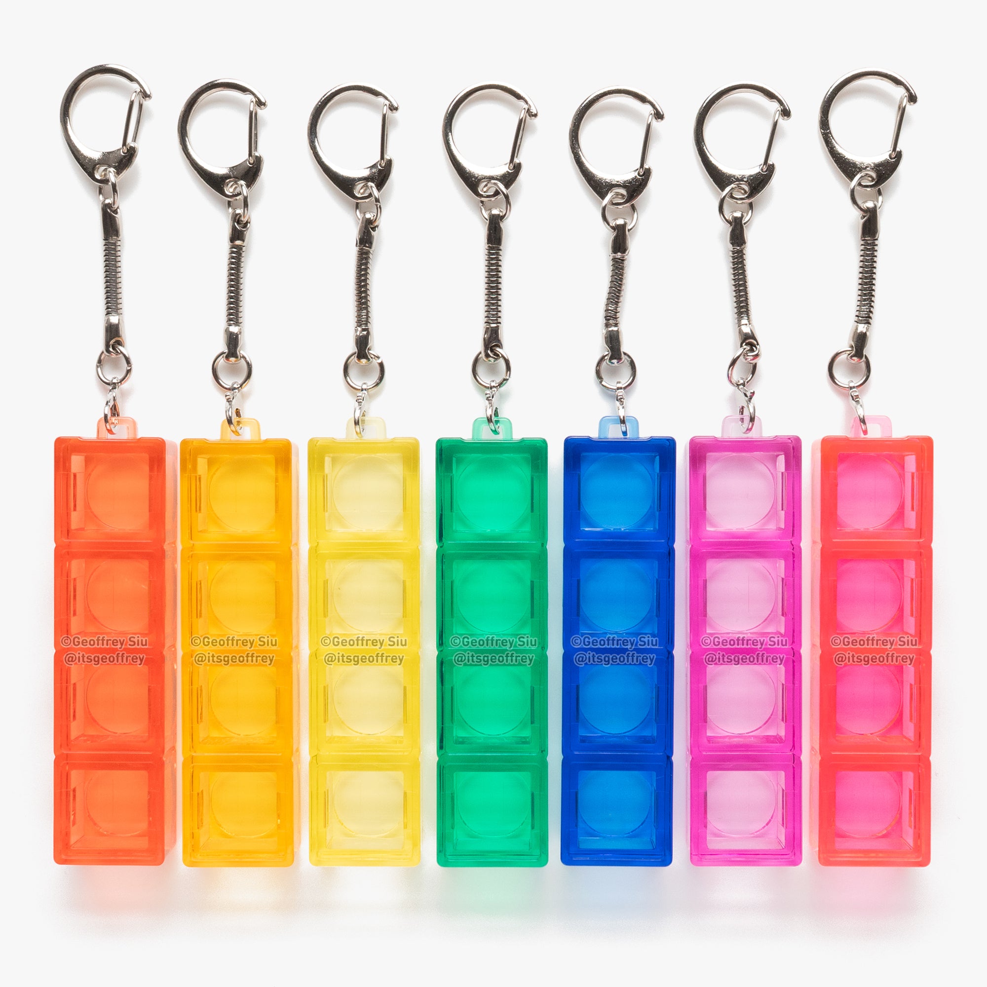 Clicky Keychain Housings + Switches (No Key Caps) – Geoffrey Siu