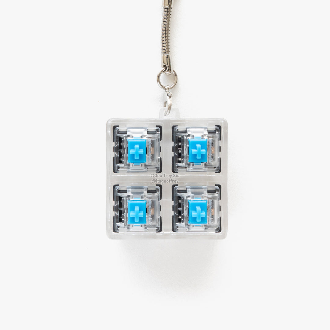 Clicky Keychain Housings + Switches (No Key Caps)