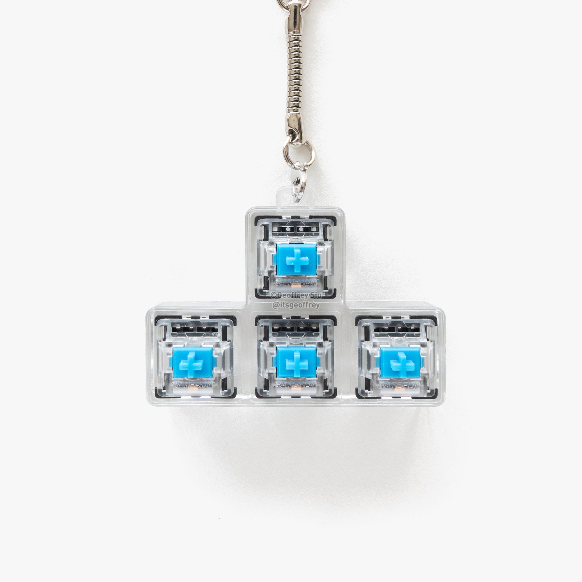 Clicky Keychain Housings + Switches (No Key Caps) – Geoffrey Siu