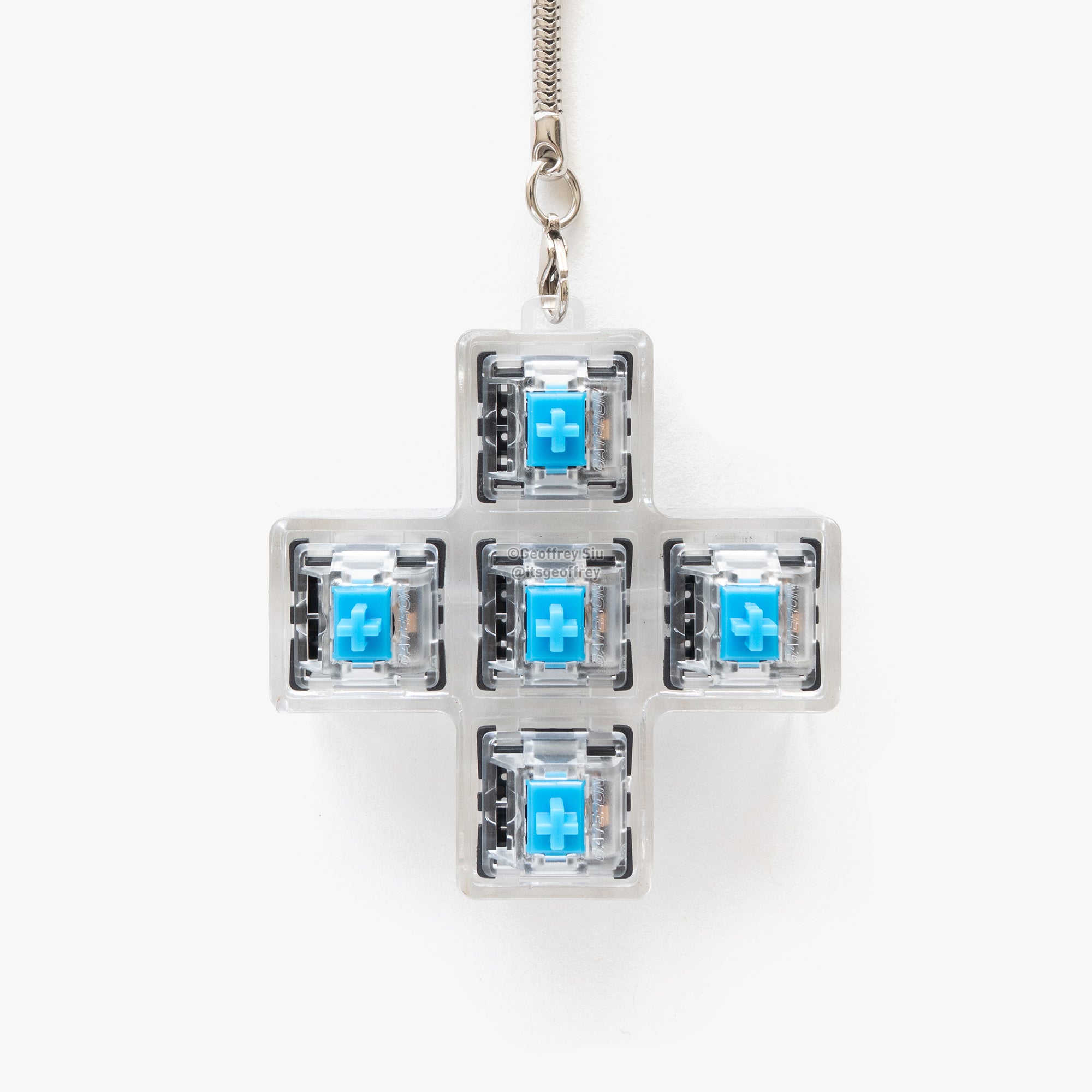 Clicky Keychain Housings + Switches (No Key Caps) – Geoffrey Siu