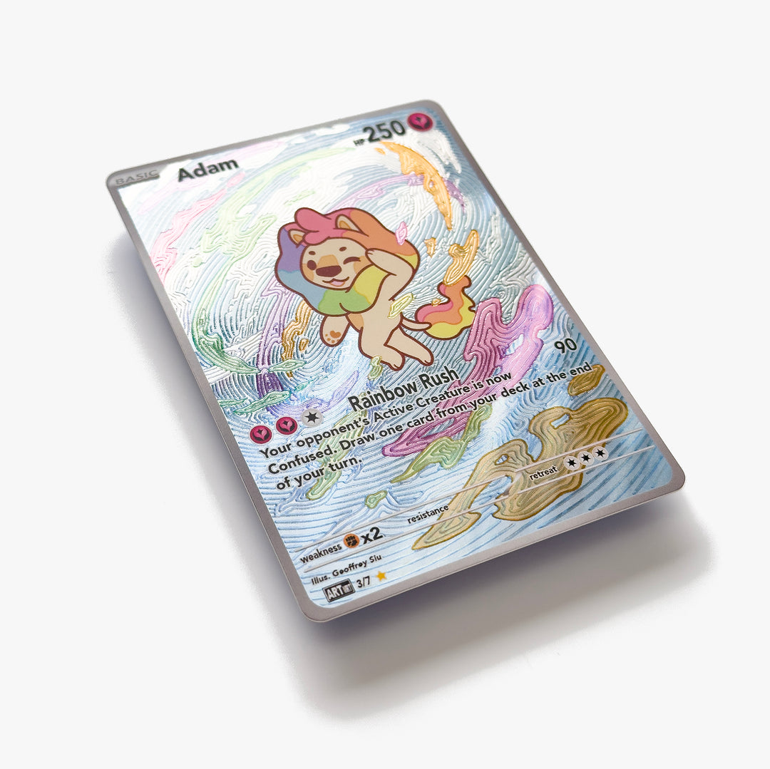 Creative Creature Art Mart Adam Trading Card