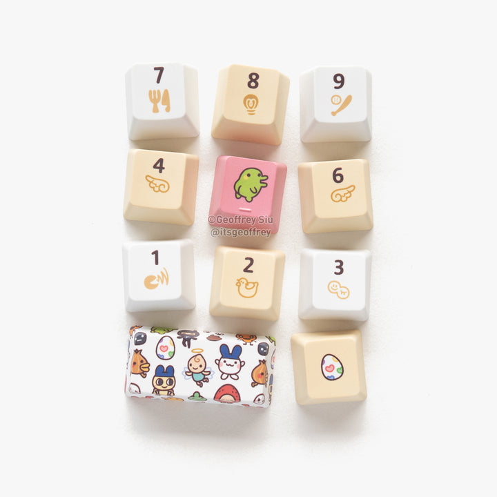 Angelgotchi/ Devilgotchi Virtual Pet Key Cap Sets (Limited Edition)
