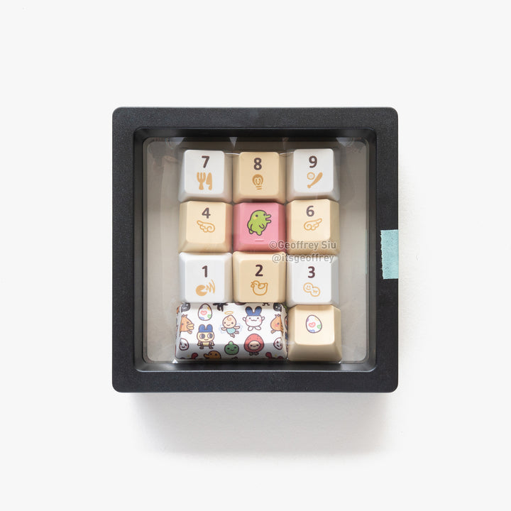 Angelgotchi/ Devilgotchi Virtual Pet Key Cap Sets (Limited Edition)