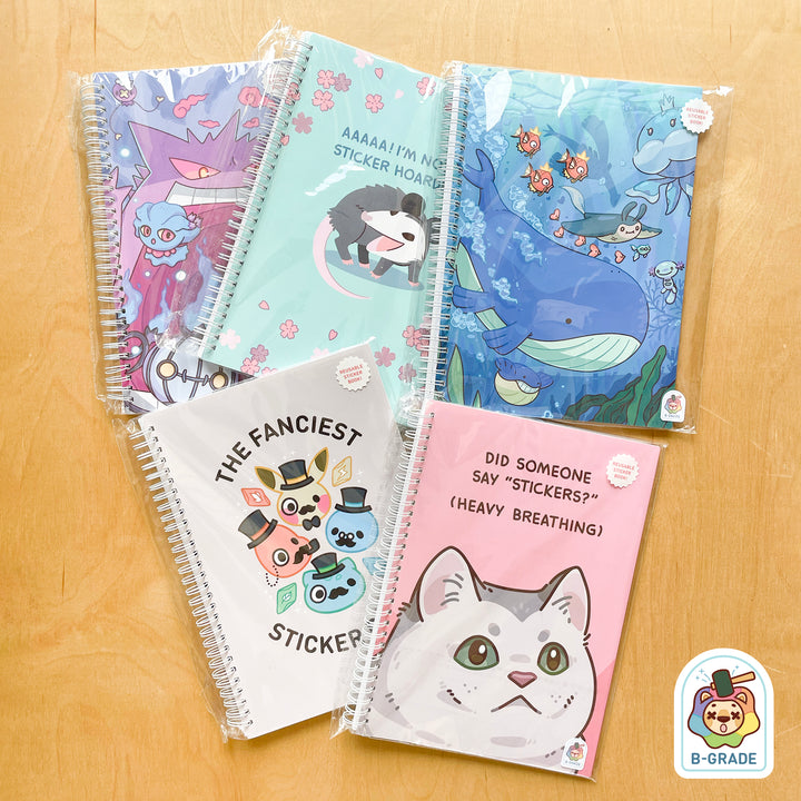 LG B-Grade Reusable Sticker Book