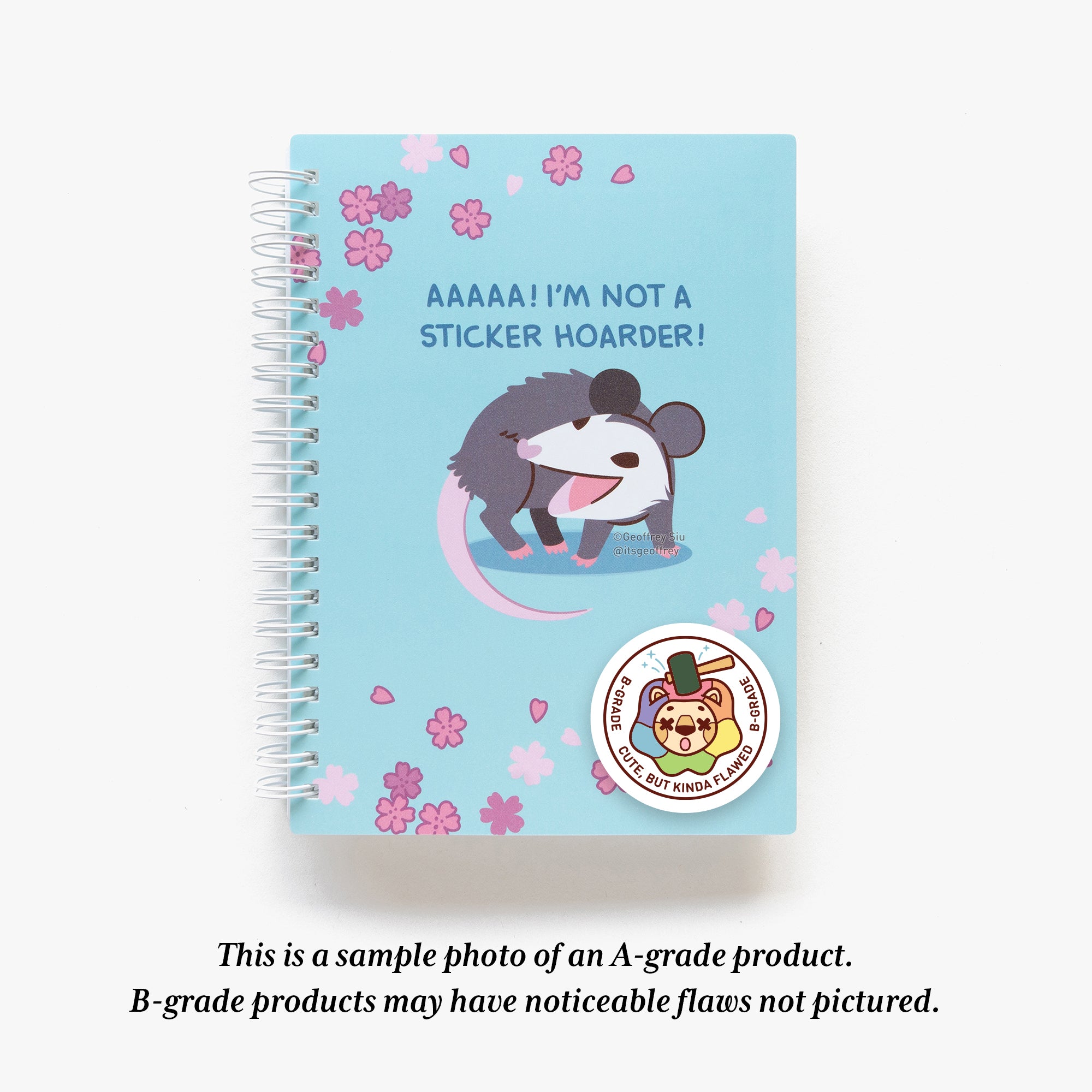 MD B-Grade Reusable Sticker Book