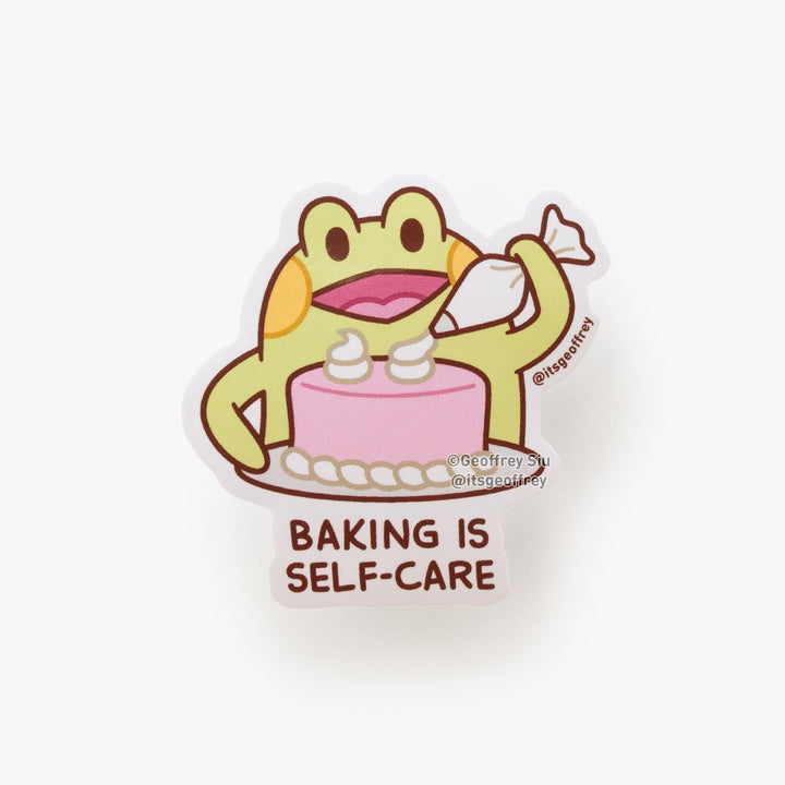 Bean The Frog Vinyl Stickers