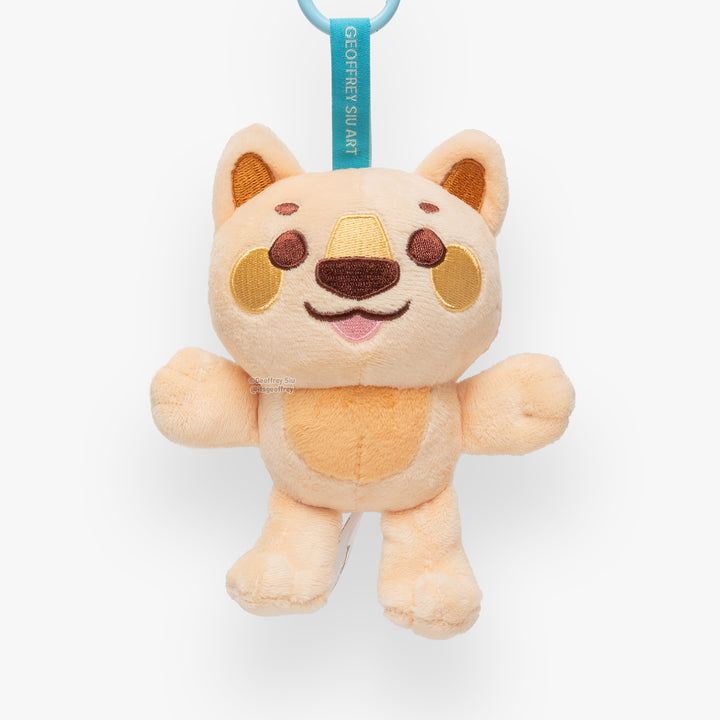 Lion Plushie Keychain
