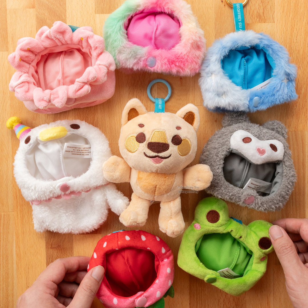 Lion Plushie Keychain
