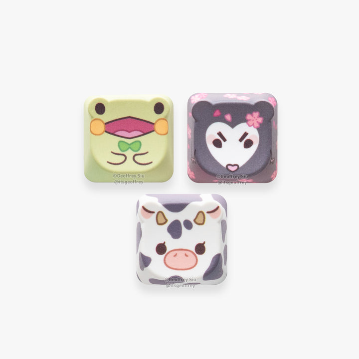 Bear Individual Key Caps