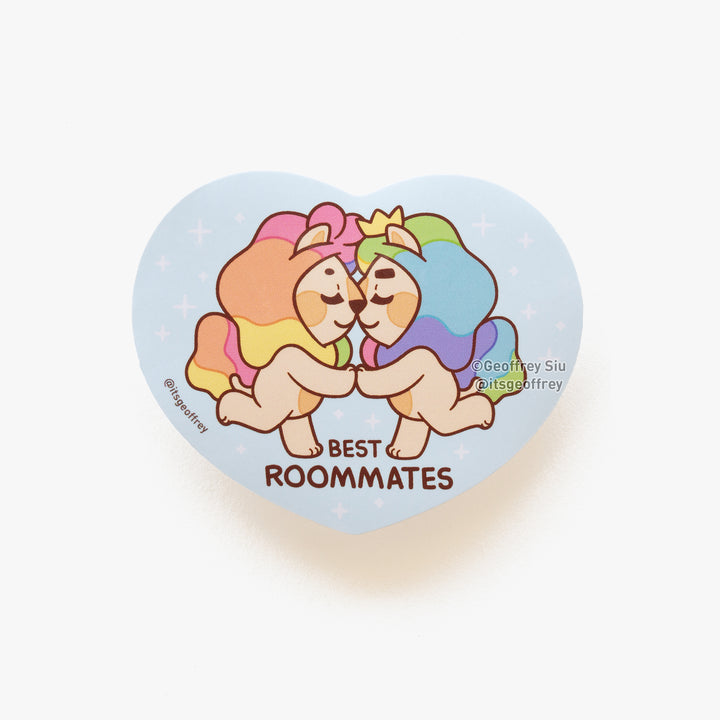 Best Roommates Vinyl Sticker