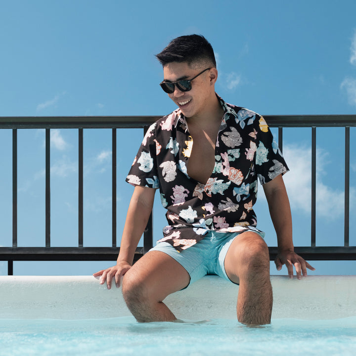 ORIGINAL Black Teaveelution Button-Up Shirt