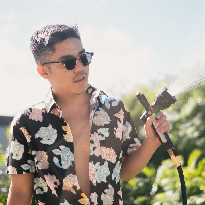 ORIGINAL Black Teaveelution Button-Up Shirt