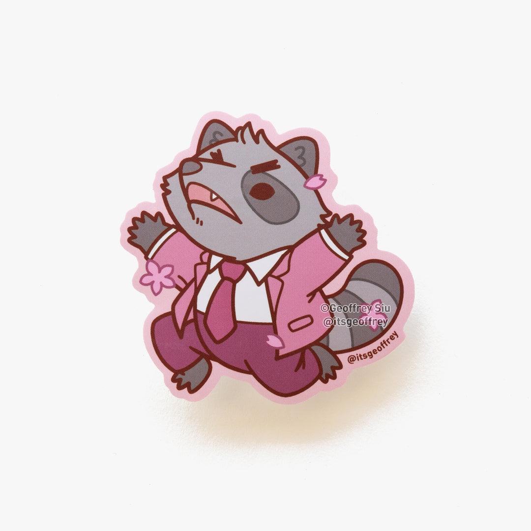 Sakura-Kun Vinyl Stickers