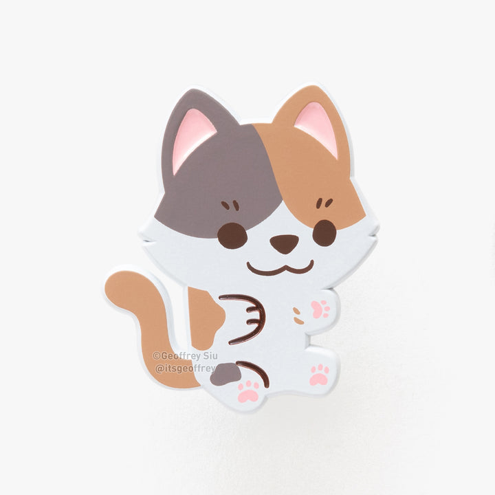 Plushie Friends Dyed Enamel Pins