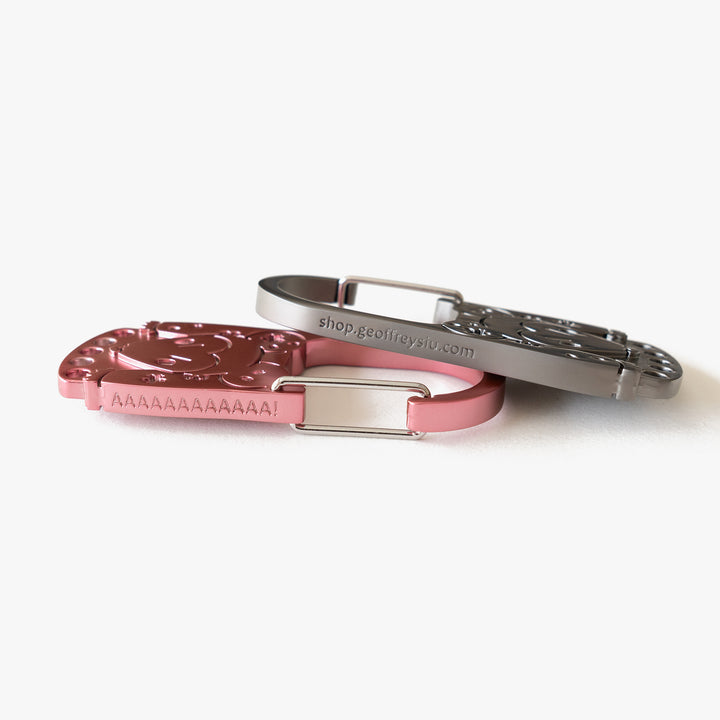 Cherry 'Possum Carabiners (2.9")