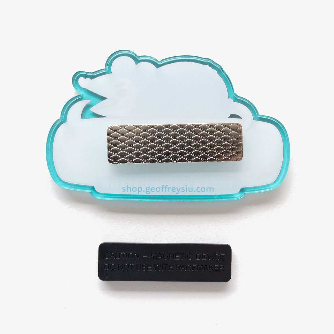 Personalized Cherry 'Possum Name Tag (Limited Edition)