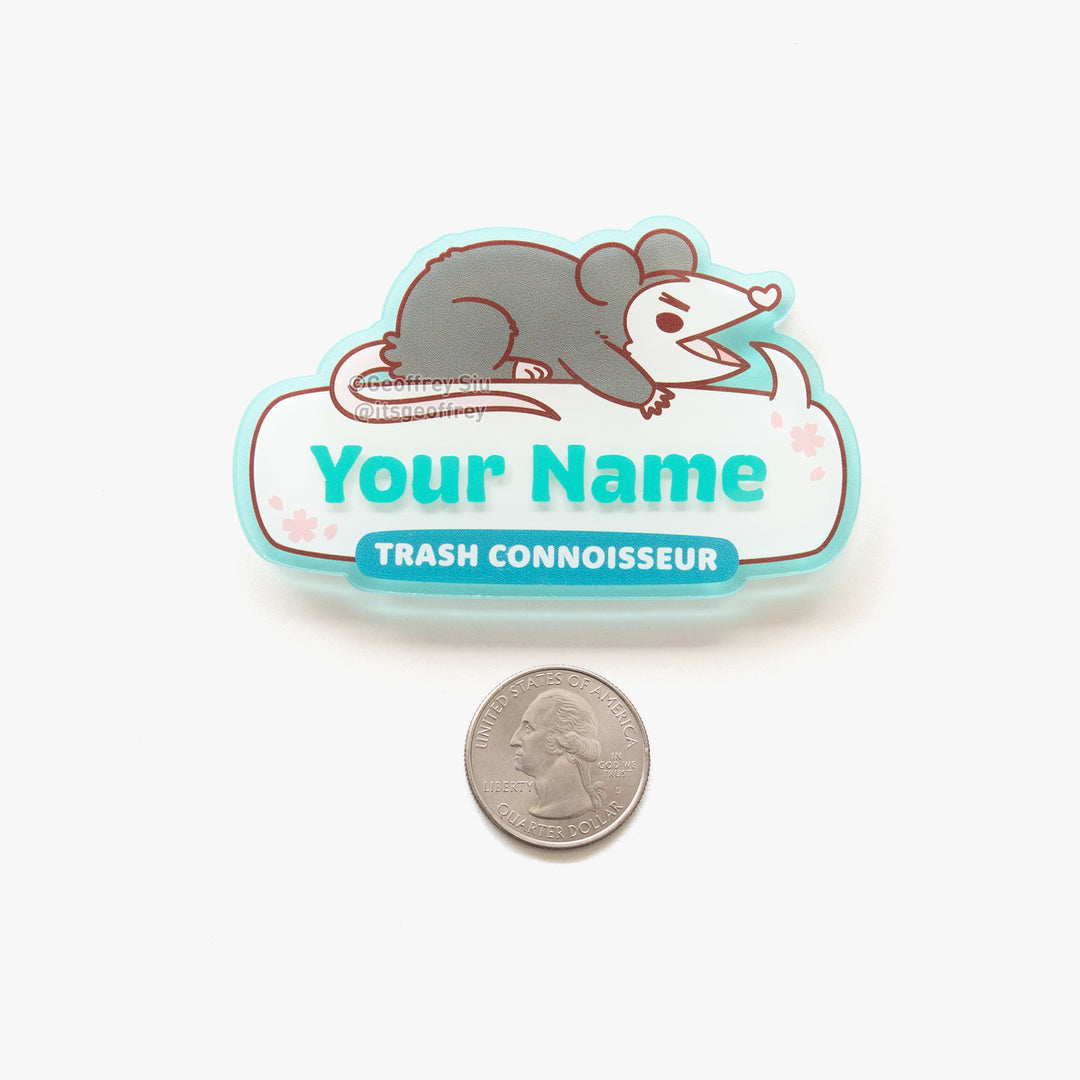 Personalized Cherry 'Possum Name Tag (Limited Edition)