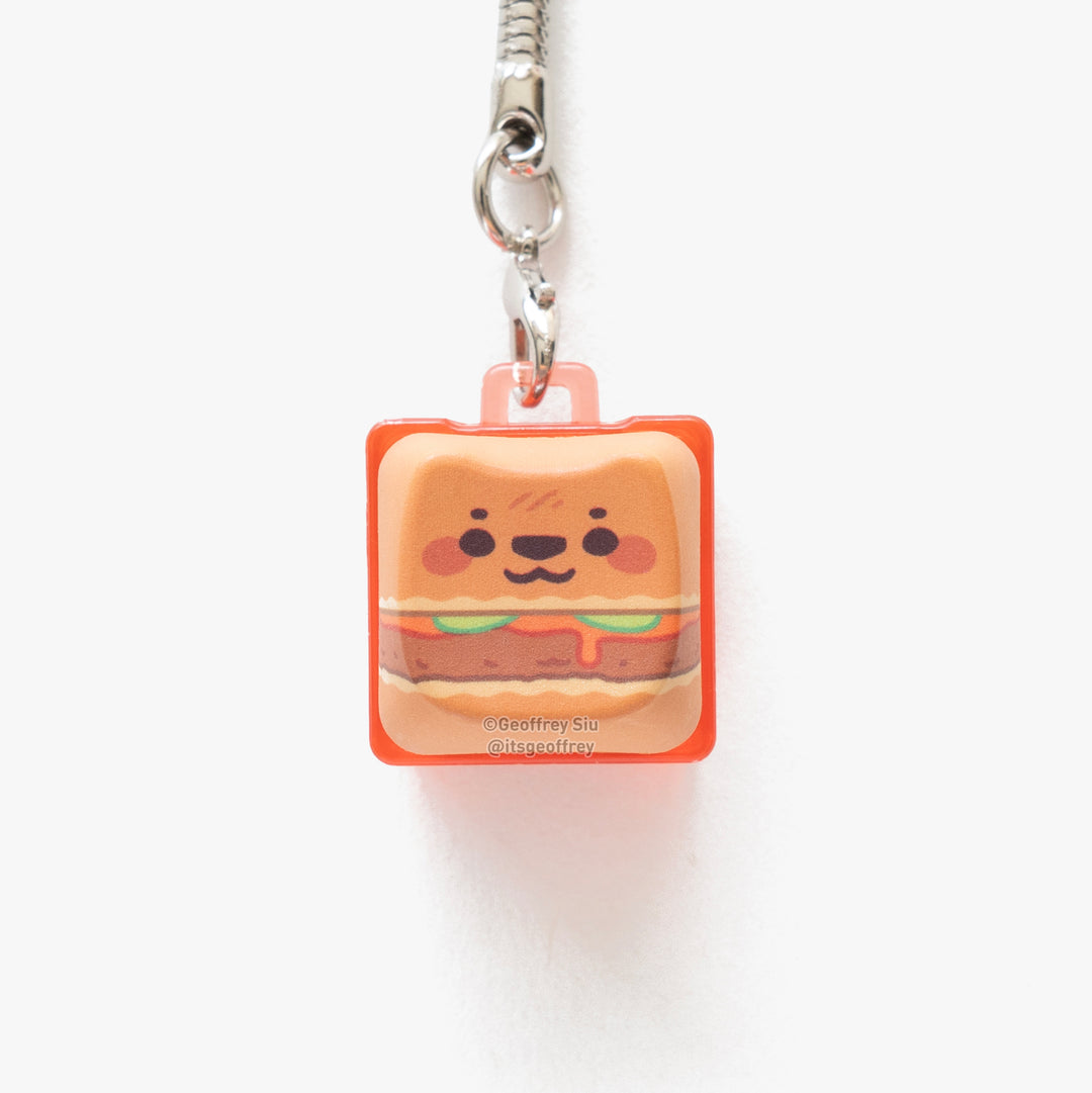 MAO Fast Food Clicky Keychains