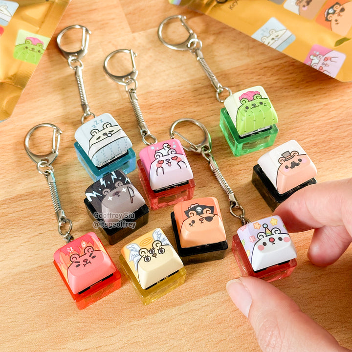 Series 1 Gummy Bear Clicky Keychain Blind Bag