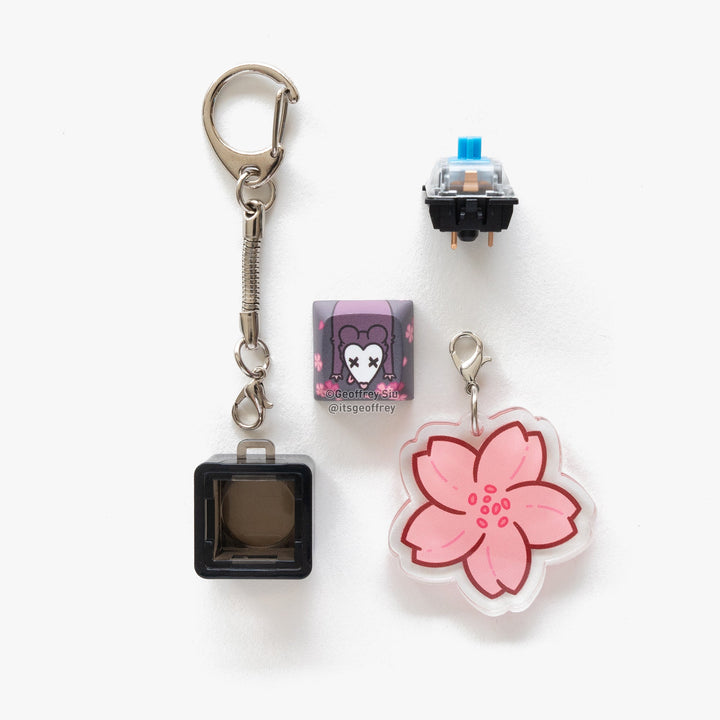 Garbage Clicky Keychains