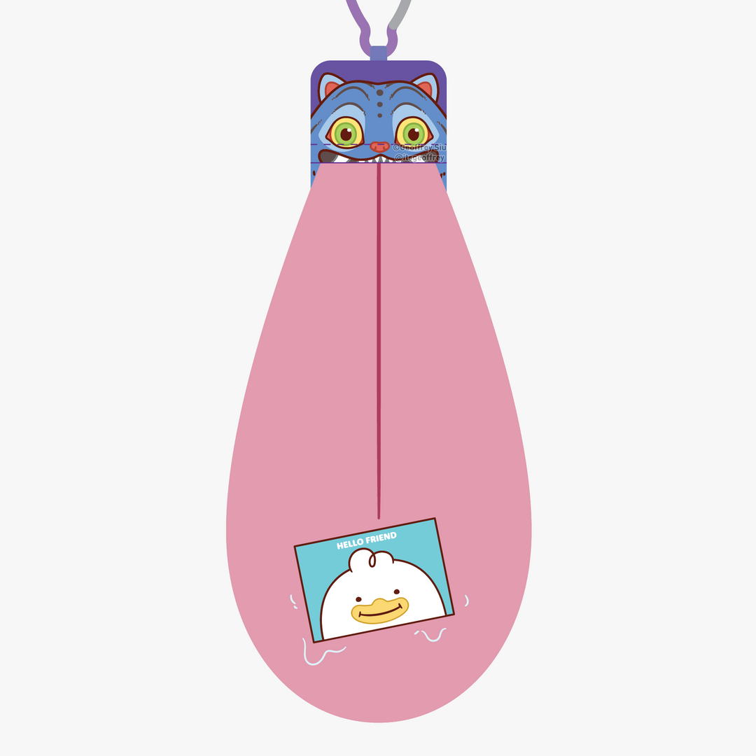 PREORDER Tiger Microfiber Cloth Keychain