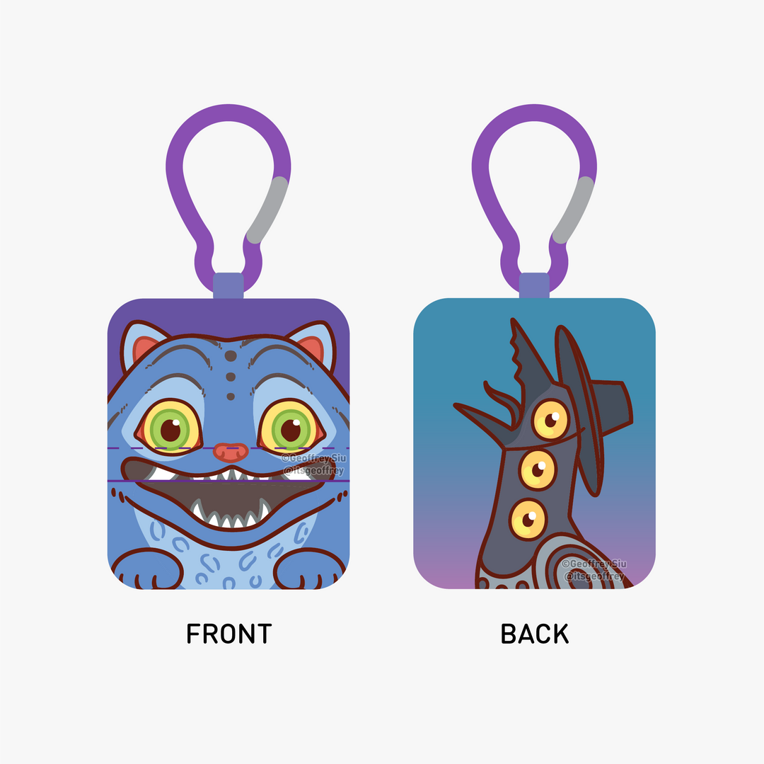 PREORDER Tiger Microfiber Cloth Keychain