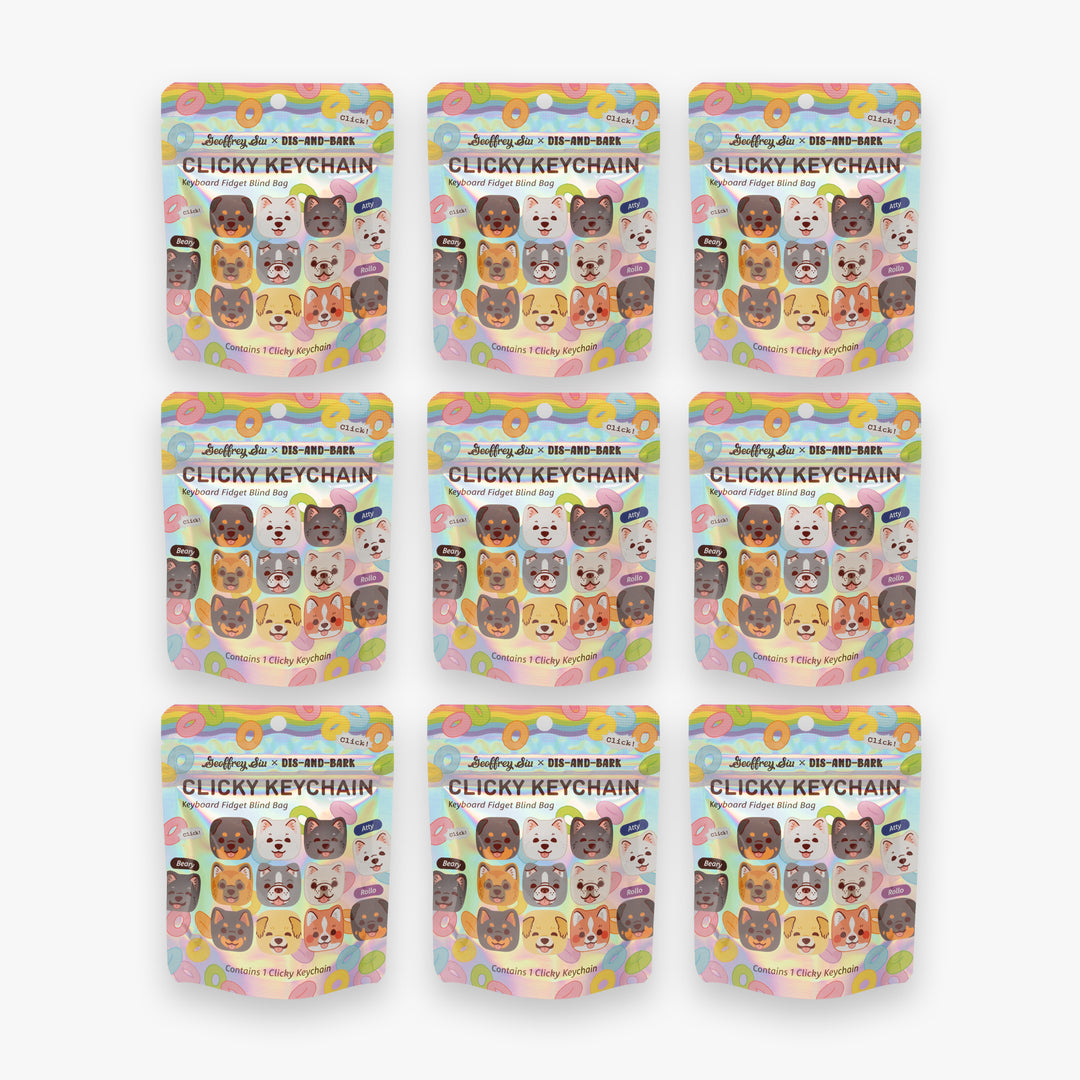 Clicky Keychain Blind Bag Master Sets