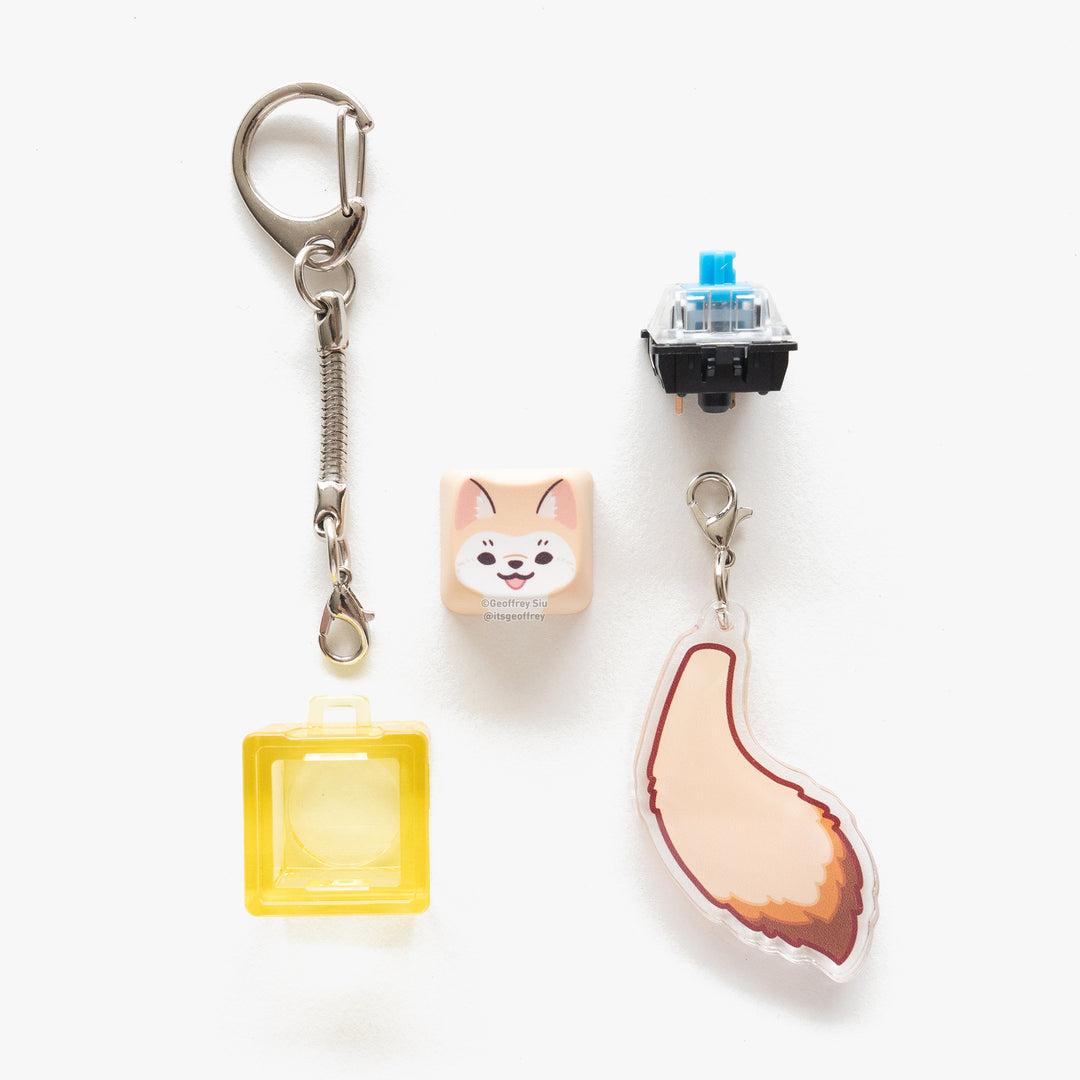 MAO Fennec Fox Clicky Keychains
