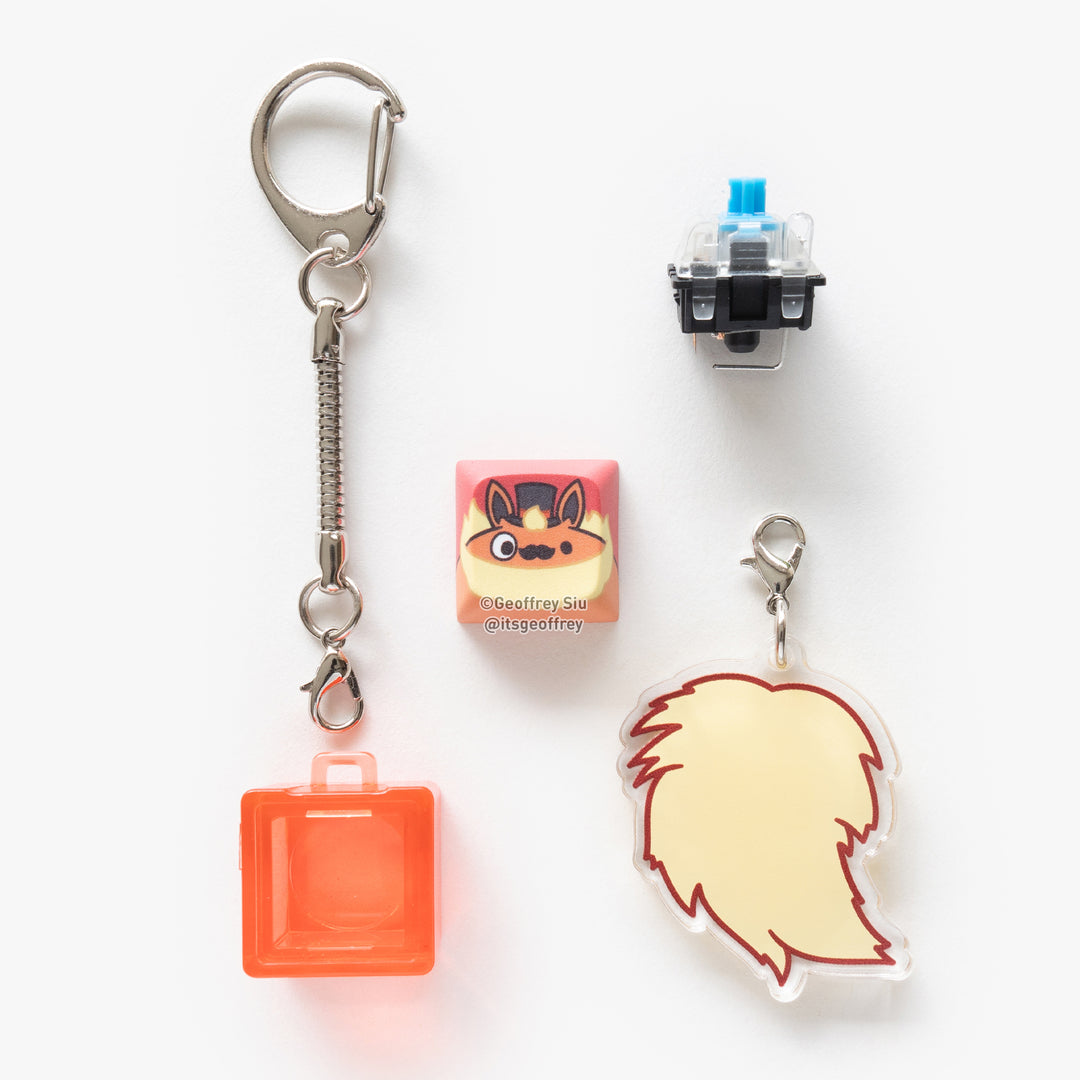 Teaveelution Clicky Keychains – Geoffrey Siu Art LLC