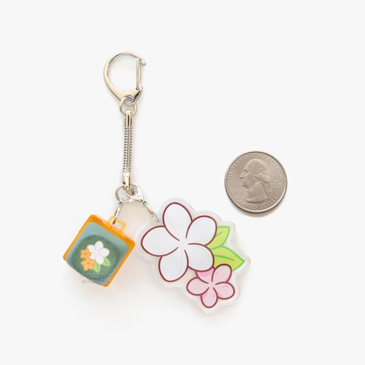 Flower Clicky Keychain (Made in Hawaii Festival Exclusive)