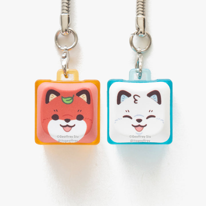 MAO Fox Clicky Keychains