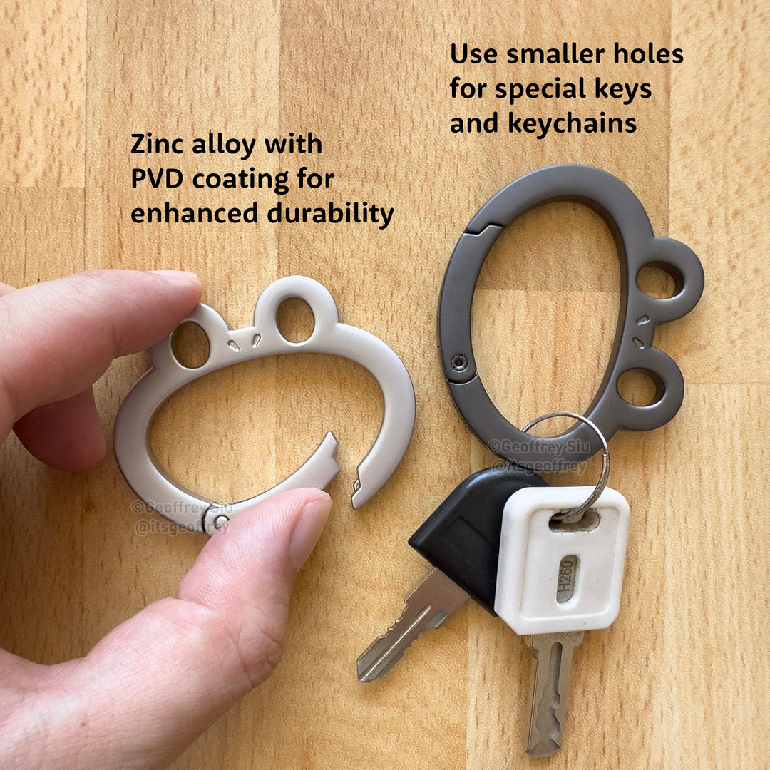 Frog Carabiners (2.25")