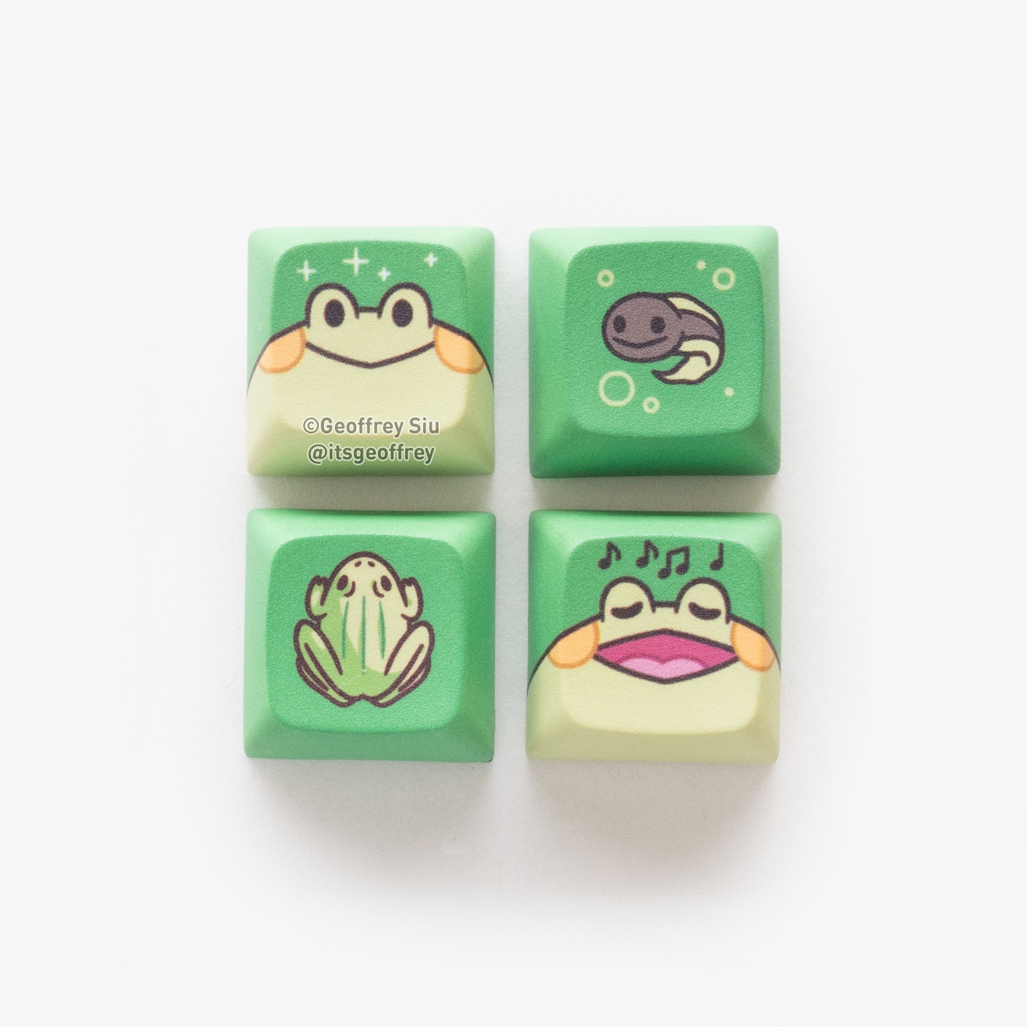 Frog Individual Key Caps